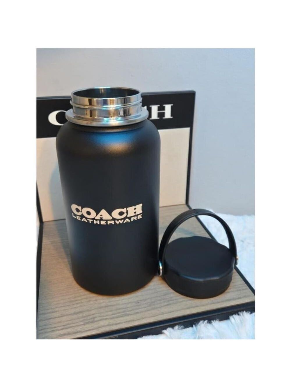 NWOT Limited Edition Coach Stainless Steel Water Bottle - Picture 2 of 11
